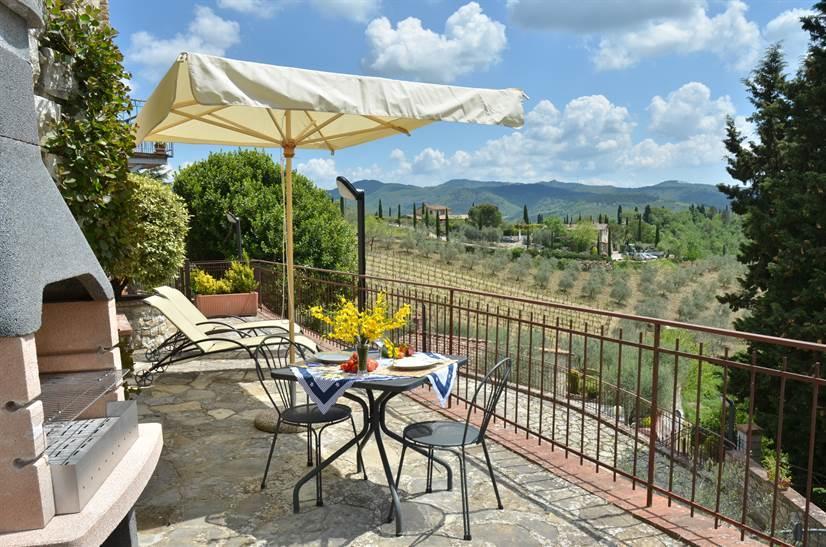 Casa Vacanze Vertine Gaiole in Chianti Exteriör bild