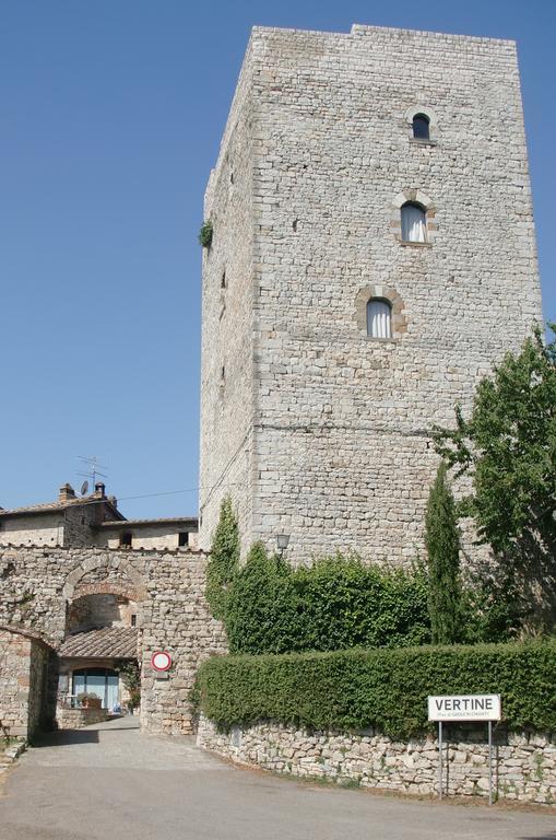 Casa Vacanze Vertine Gaiole in Chianti Exteriör bild