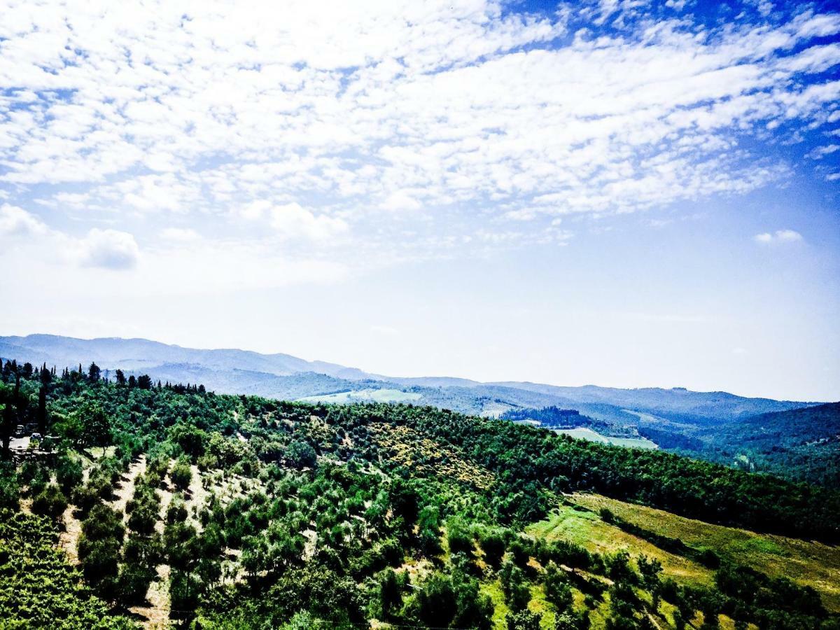 Casa Vacanze Vertine Gaiole in Chianti Exteriör bild